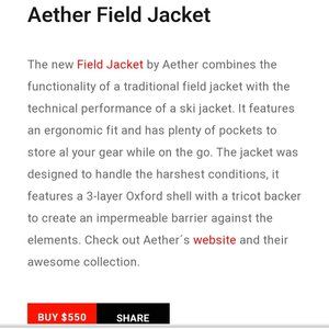 Aether Field Jacket